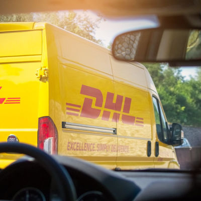 패키지 DHL 익스프레스 배달 택배 서비스 국제 중국